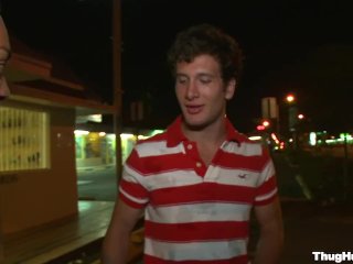 THUG HUNTER - Black Homie "Johnny" Fucks Spencer Fox In Front Of Gun Store