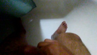 Getting my nut on in shower!
