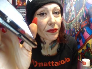 webcam, italian, funny, tattooed women