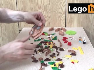 Your Stepsister Will Love My Lego Hamburger_Stand (building_in Real Time)