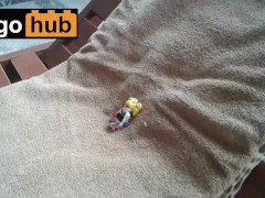 I pick up a hot cosplay girl at the swimming pool