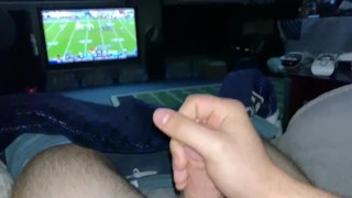 Gran corrida y viendo fútbol domingo de la NFL