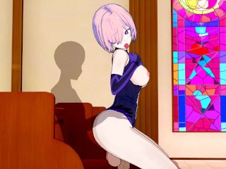 Fate/Grand Order - Mash_Kyrielight Titty Fuck Hentai