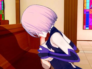 Fate/Grand Order - Mash Kyrielight_Titty Fuck_Hentai