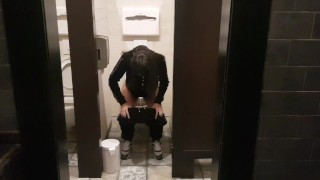 Caught In The Men's Room And Fucked In The Mouth