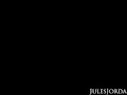 Preview 4 of Jules Jordan: Dark Seduction, Angela White Fucks Under Neon Lights At Night