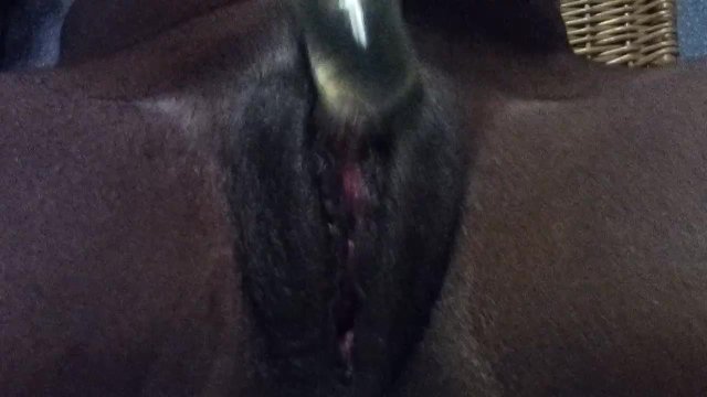Pretty pussy wit a toy