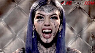 Amber Luke A Tattooed Ghost Wants To Fuck With HO HUNTERS