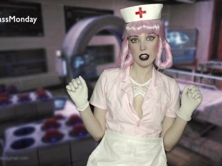 Unhinged Nurse Joy Stretches Your Ass (ft MrHankey's Lampwick)
