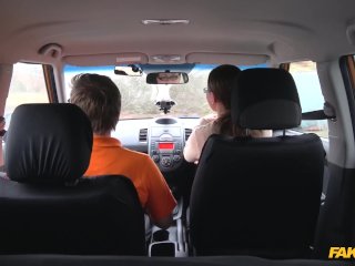 FakeHub-Tina has a crush on her driving instructor