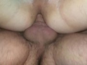 Preview 6 of Twink pours sperm into a moaning bitch