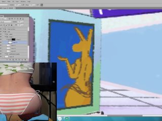 Femboy dev stream- More backgrounds again again~(Fap at 1:21:13)