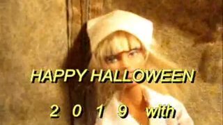 Prévia do BBB (apenas gozo) Halloween 2019 Savannah "Nurse" WMV com SloMo