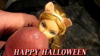 BBB Vorschau (nur Sperma) Halloween 2019 Ana Nova "Catwoman" AVI noSlomo