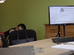 LOAN4K. La mora dai capelli lunghi Inga Devil arriva in