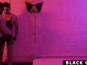 Preview 2 of BlackGodz - Hunk Black God Fucks A Cute Boy From Behind
