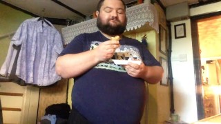 pizza comiendo clip