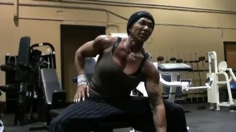 Seated Concentration Curls Gym Workout FBB