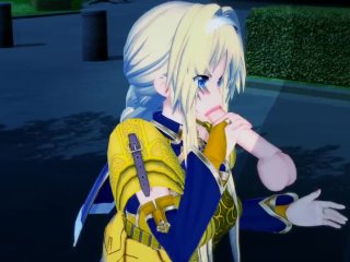 Alice (Knight vers.) - Sword Art Online / SAO - 3D Hentai