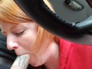Preview 1 of TRUCK SUCK CUM WHORE GAGS MY COCK AGAIN
