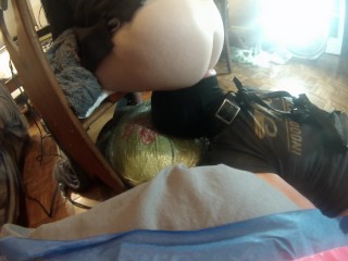 SUBMISSIVE HUSBAND-Face Sitting Ass_Worship