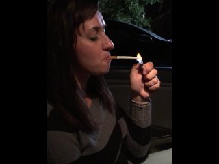 smoking fetish, brunette, sfw, babe