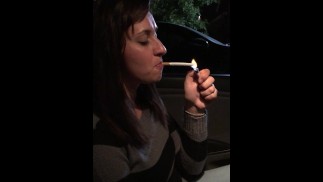 Smoking Jewels, Smoking in the Car at Night