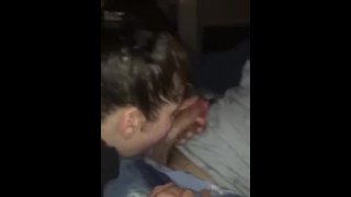 For A Stranger With A Hard Cock This Is A Sloppy Blowjob