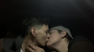 Rosie And Jaine-True Passion Teaser Makeout Session In Car