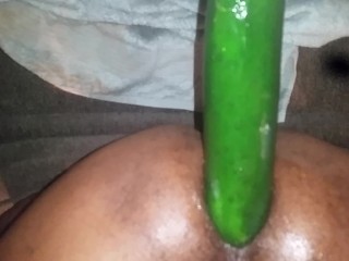 Had to Stop and Buy a Huge Cucumber to Tryout.