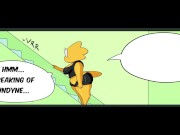 Preview 1 of Short Distance Relationship~Undertale Comic Dub(Alphys X Undyne)