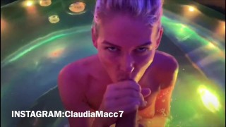 Claudia Macc And Thomas J In Wellness Cumshot Pussy