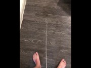 Preview 2 of Piss and Cum on Friends Floor