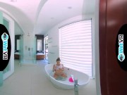 Preview 3 of WETVR Lucky Hung Creep Virtual Reality Bathing Fuck And Creampie