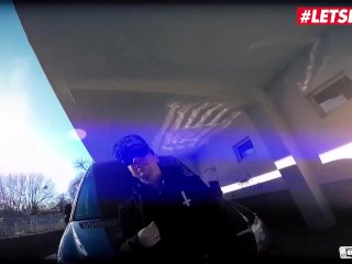 LETSDOEIT - Busty Czech PAWG Bounces Her Huge Tits On The SEX Bus screenshot number 0