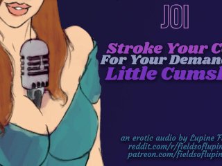 Stroke YourCock for Your Desperate Little Cumslut - EROTIC AUDIOJOI