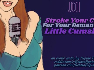 Stroke your Cock for your Desperate little Cumslut - EROTIC AUDIO JOI