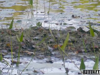 PURE TABOO Bree Daniels Lesbian Licking the Thing From the Lake