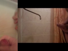 Cum after 4 days of abstinence (2 camera angles)