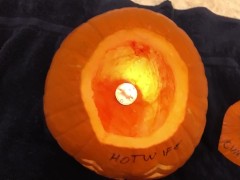 Giving A Facial To My Cumslut Hotwife Jill O’Lantern #Halloween2019