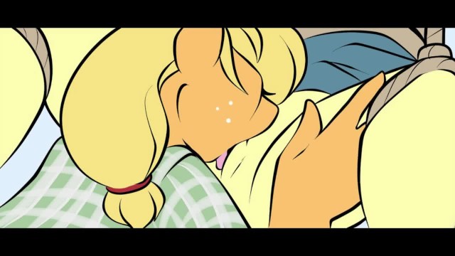My Little Pony Lesbian Porn Bondage - Once Bitten twice MLP Comic Dub(Applejack X Fluttershy) - Pornhub.com