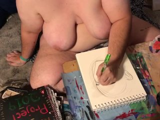 big tits, tattooed women, exclusive, graphite