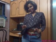 Preview 2 of Horny Lily In Her Indian Shorts Full Stripping Show