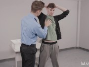 Preview 6 of Airport Security Michael DelRay take Jack hunter for a private examination