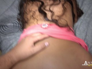 18 Year Old Girl Fucks After a Halloween Party. AnnyKitty