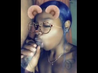 @KeishaMinaj.here Instagram Thot (Sucking the head of boss dick!!