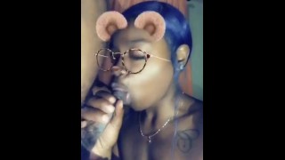 Here Instagram Thot Sucking The Head Of Boss Dick