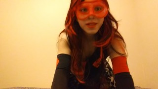 Harley Quinn cosplay sexy divertido