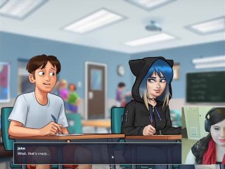 Summertime Saga First Day of School