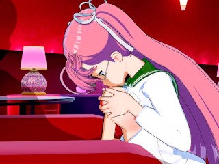 Highschool of the Dead - Saya Takagi TittyFuck Hentai